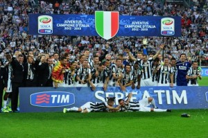 La Juventus campione in carica