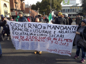 Protesta 9 dicembre Bologna