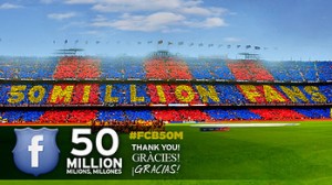 50 milioni fan Barca