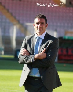 Cristiano Lucarelli, allenatore del Catania