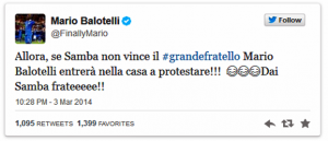 tweet Balotelli