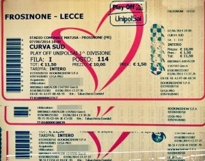 biglietti Frosinone-Lecce