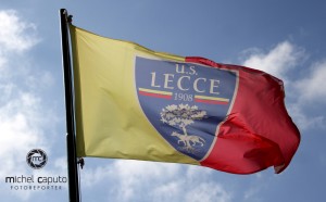 bandiera U.S. Lecce stemma logo