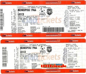 biglietti Monopoli-Lecce