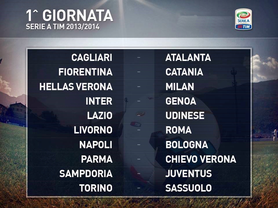 La geografia della nuova Serie A