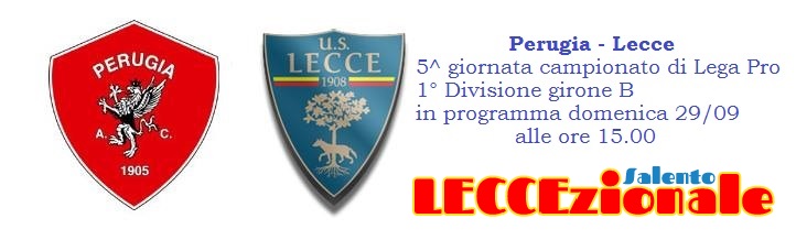 Perugia-Lecce, probabili formazioni