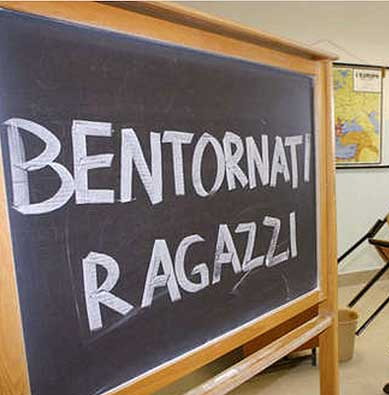 Scuola, si riparte