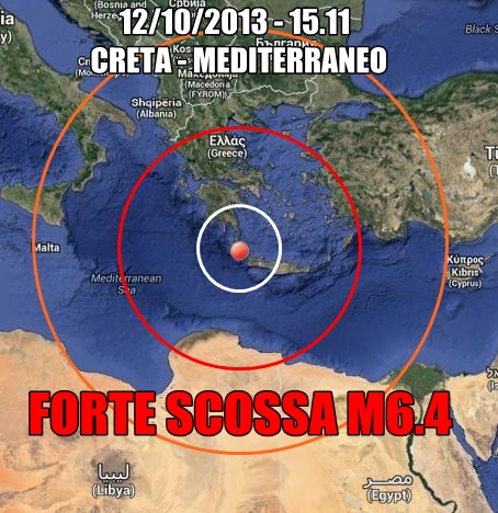 Terremoto a Creta avvertito anche a Lecce