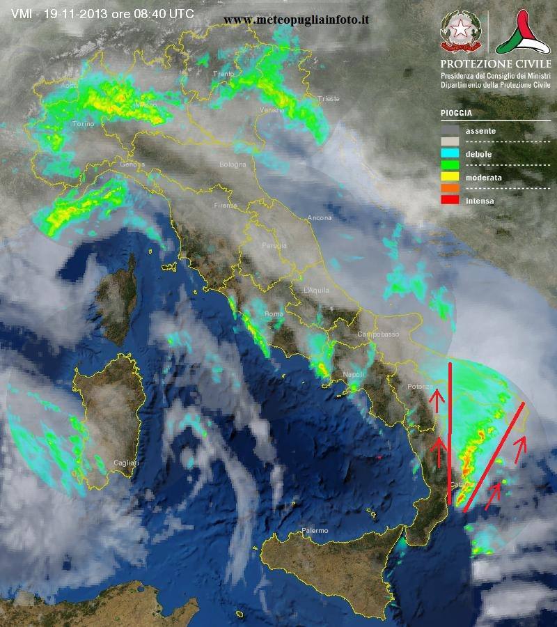 Maltempo, Salento sott’acqua