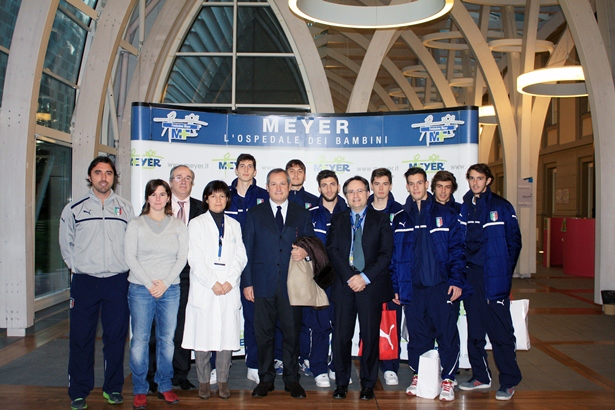 Lega Pro: l’under 20 in visita all’ospedale pediatrico Meyer di Firenze