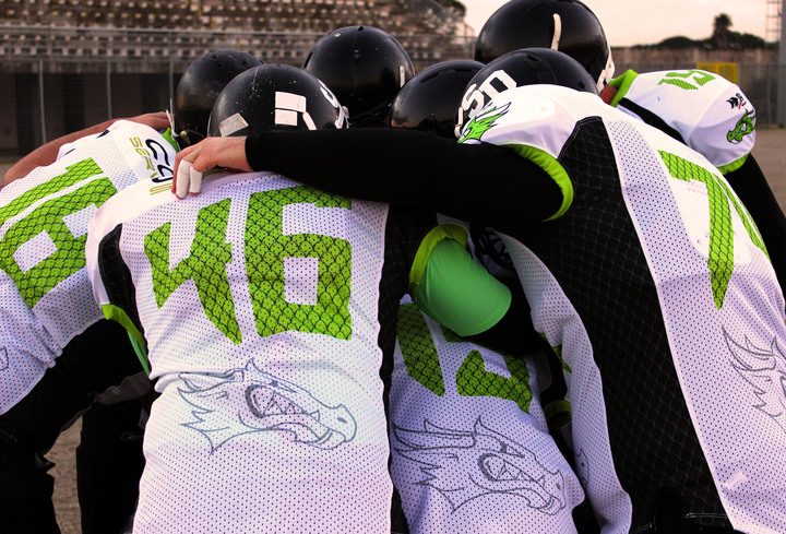 Fino all’ultima yard, inizia il campionato dei Salento Dragons