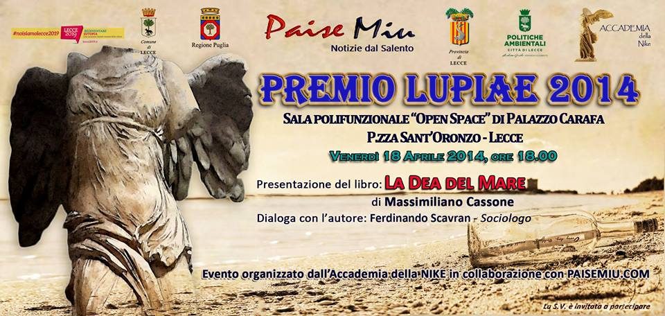 Premio Lupiae 2014 si chiude con “La dea del mare” di Cassone