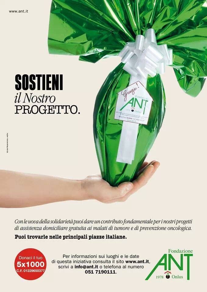 Le uova e le colombe della solidarietà ANT