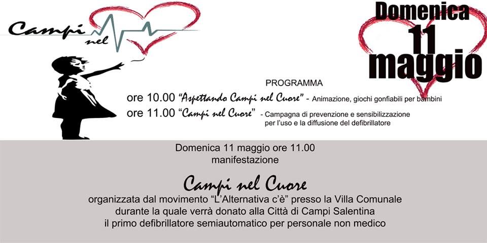 Campi nel cuore oggi a Campi Salentina