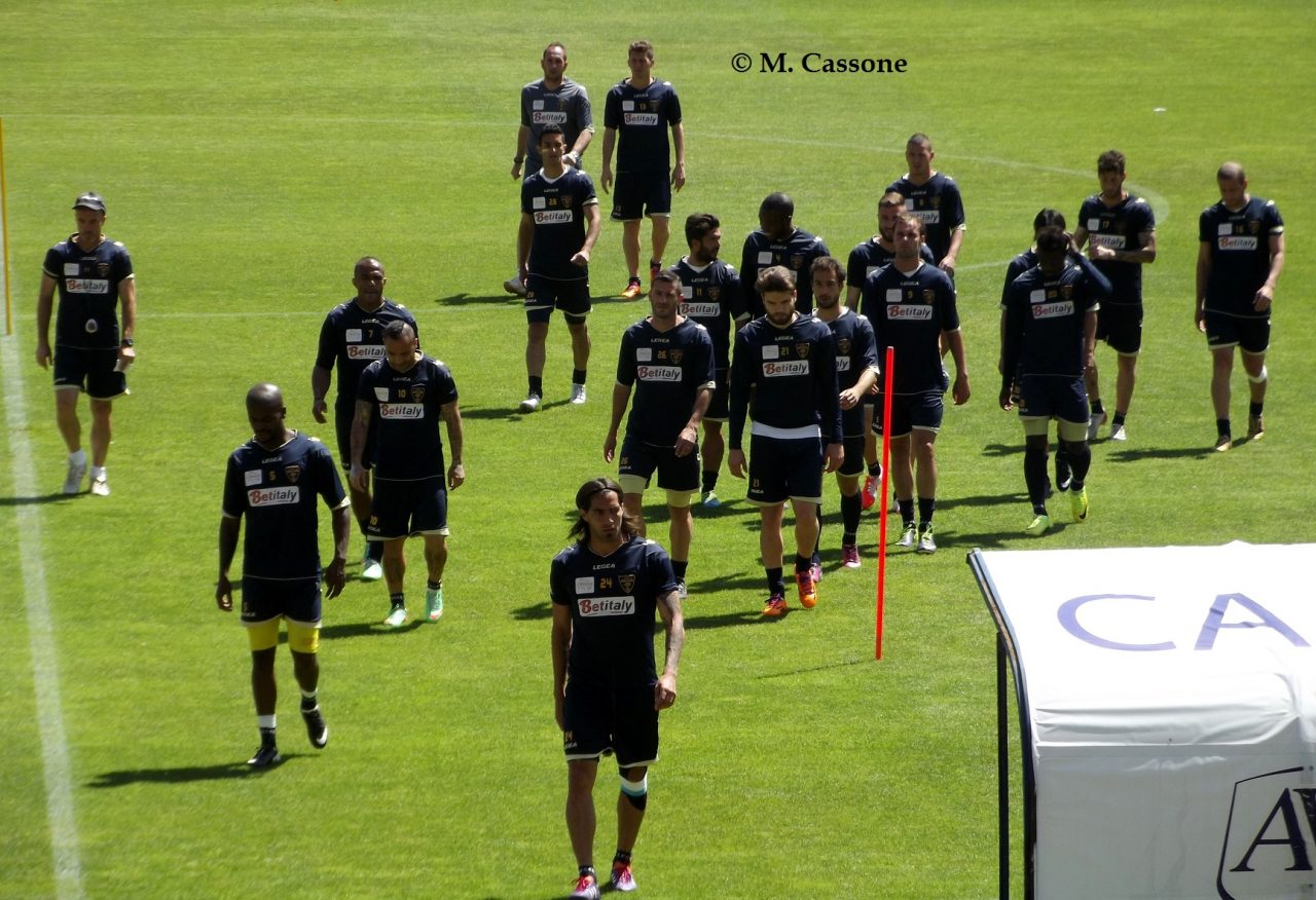 LECCE, il racconto dell’allenamento; forti come leoni e agili come gazzelle