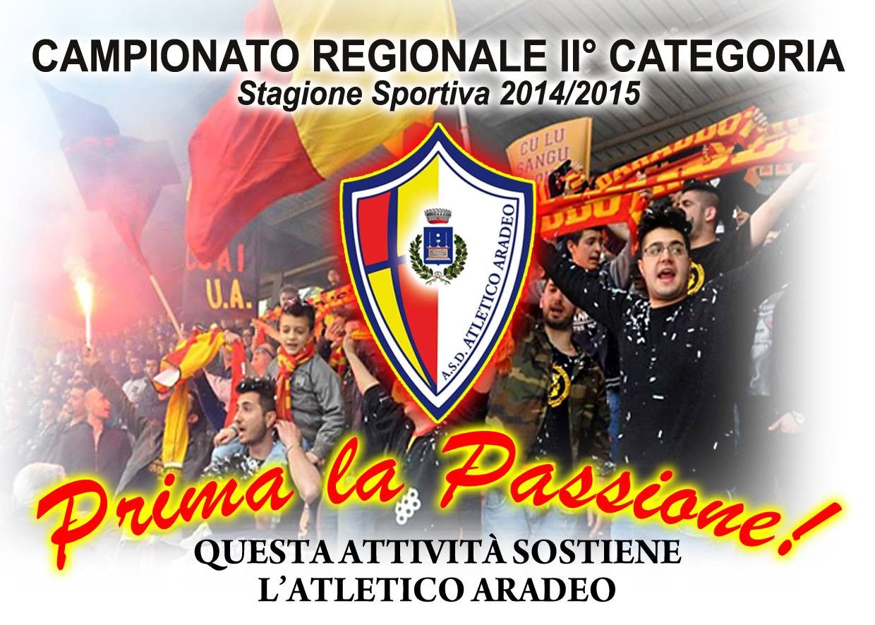 “Facce da calcio” per l’Aradeo