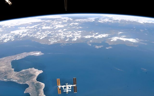 Il transito della I.S.S. sul Salento