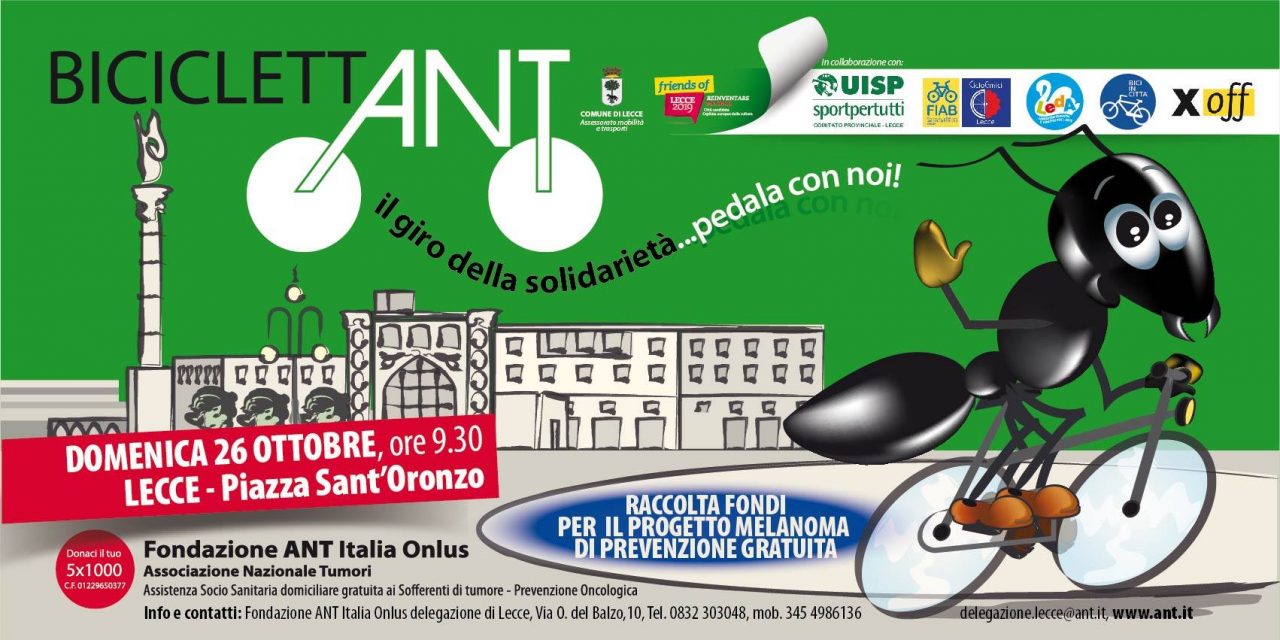 Al via la terza edizione di Biciclett-Ant
