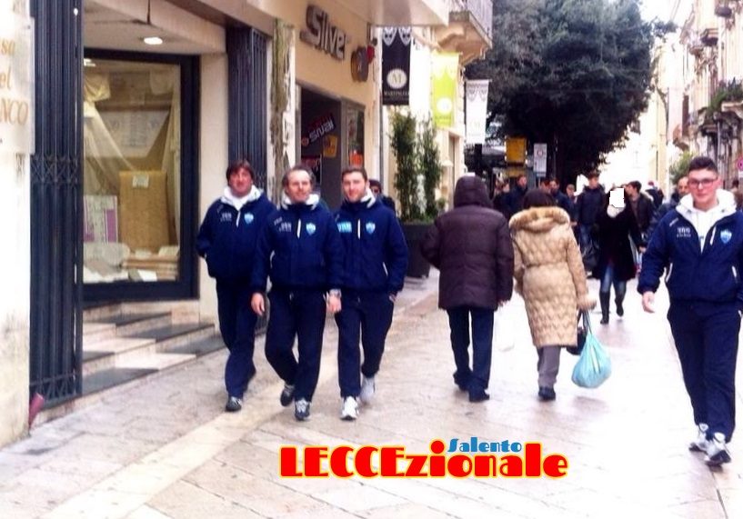 Il Matera passeggia per le vie del centro