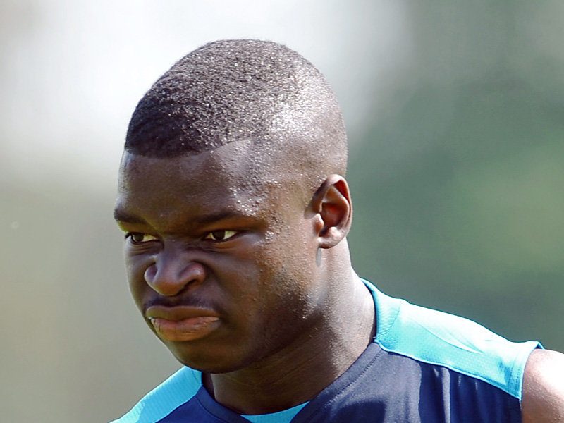 Lecce, in prova anche Cédric Baseya. A Squinzano i tifosi all’allenamento