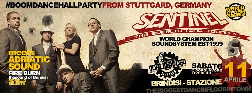 Sentinel Sound, simbolo del reggae in Europa, oggi a Brindisi