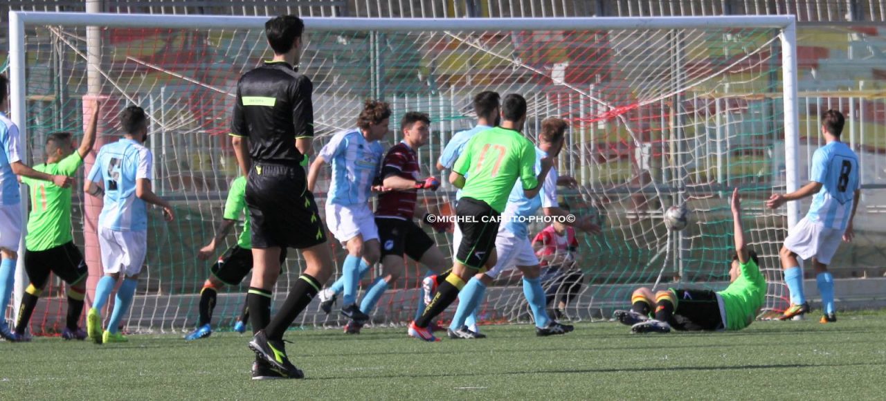 Gallipoli, 1-1 e salvezza matematica gol rosato gallipoli manfredonia