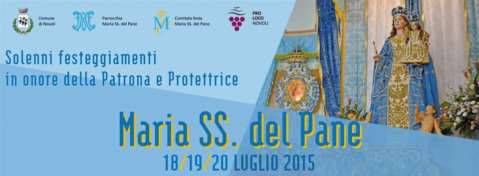 Novoli in festa in onore della Madonna del Pane, ricco il cartellone eventi