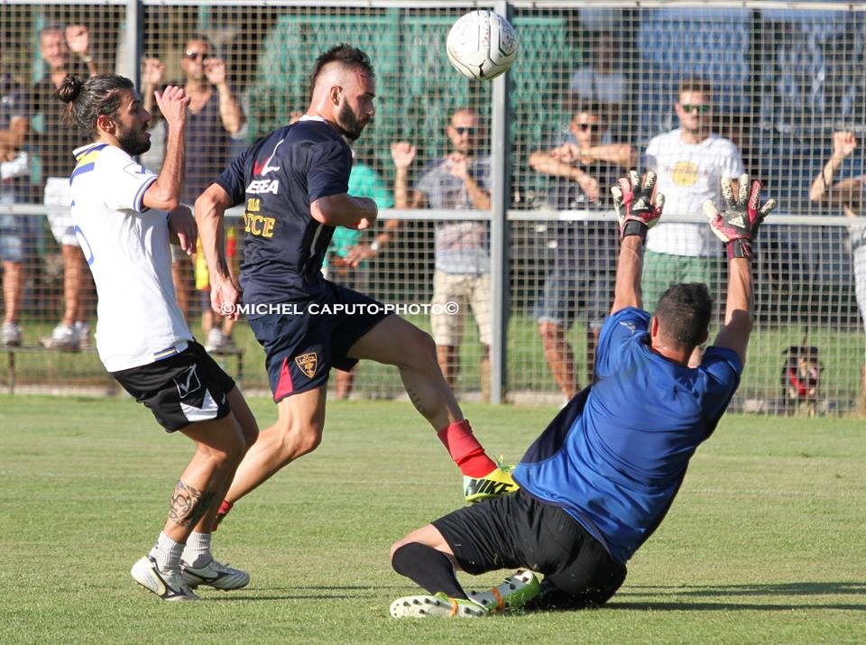 Lecce ne fa 8 al Leverano: Curiale subito in gol, ottimo Lepore