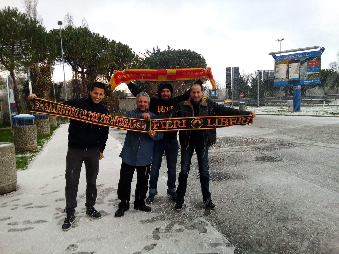 Qui Andria: brrr, che freddo!