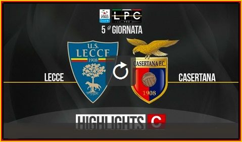 Lecce-Casertana 0-0: gli highlights