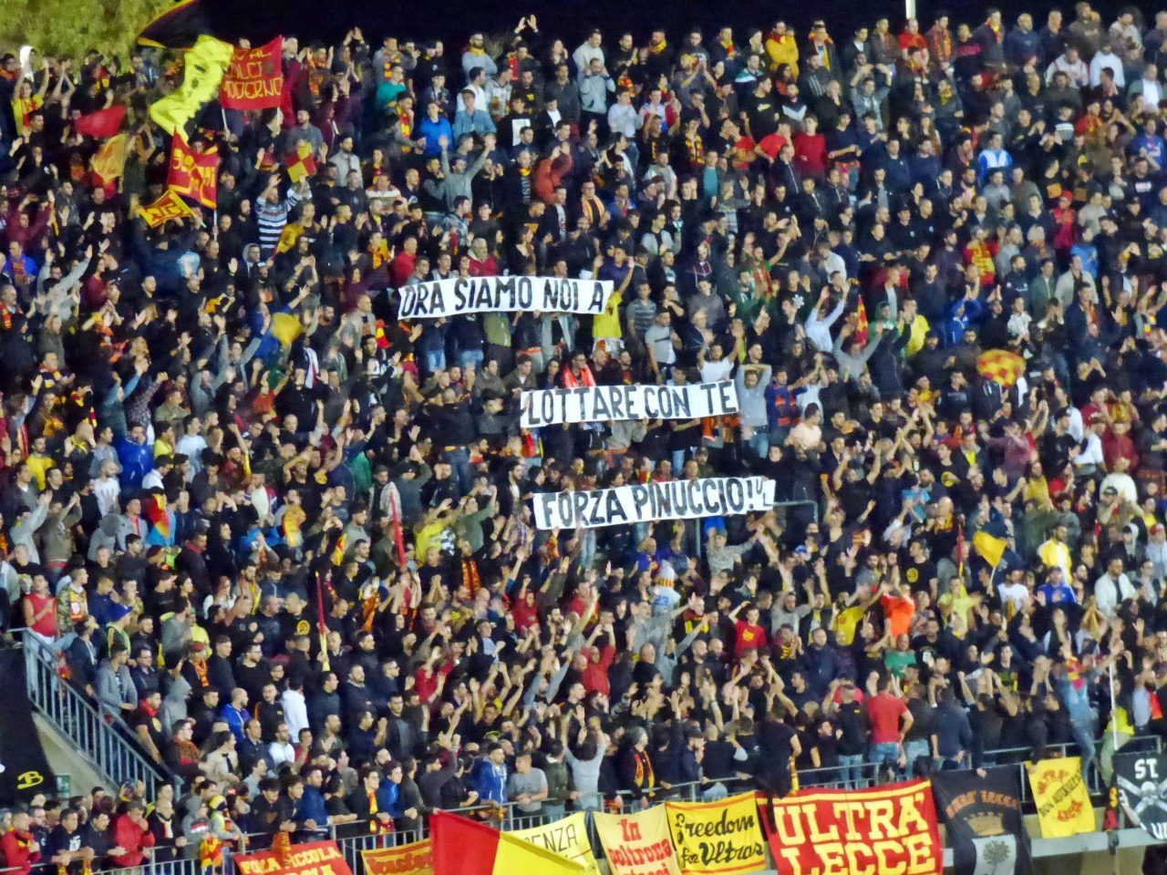 L’urlo della Nord: “Forza Pinuccio!”