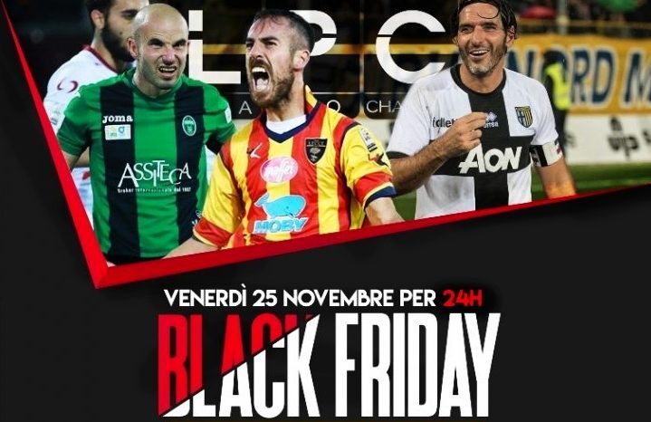 Il Black Friday di Lega Pro Channel. Gare scontate del 50%