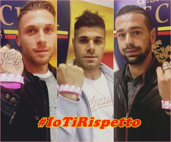 #IoTiRispetto: Il Lecce in campo contro la violenza sulle donne