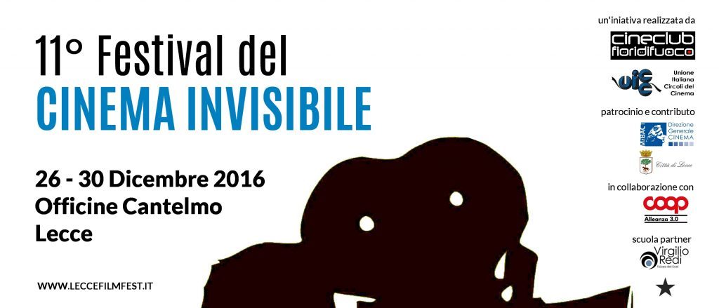 Oggi al via a Lecce l’XI edizione del “Festival del Cinema Invisibile”