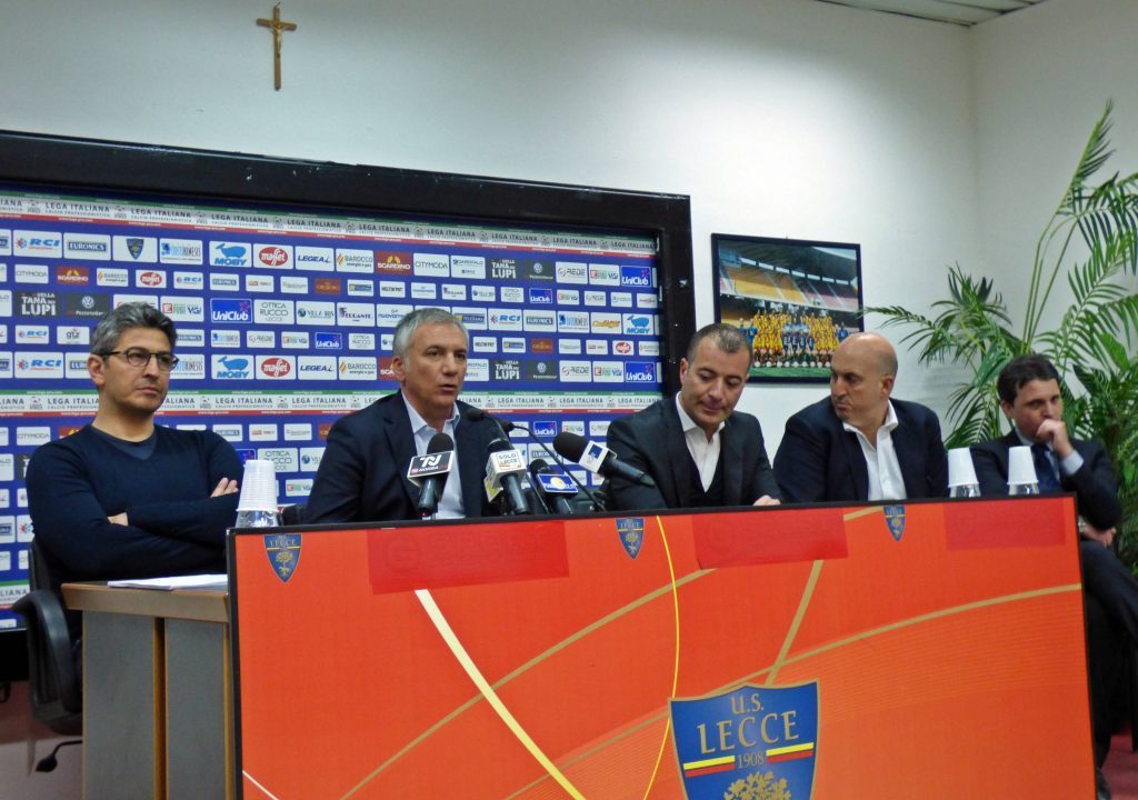 Il Lecce mantiene il silenzio stampa
