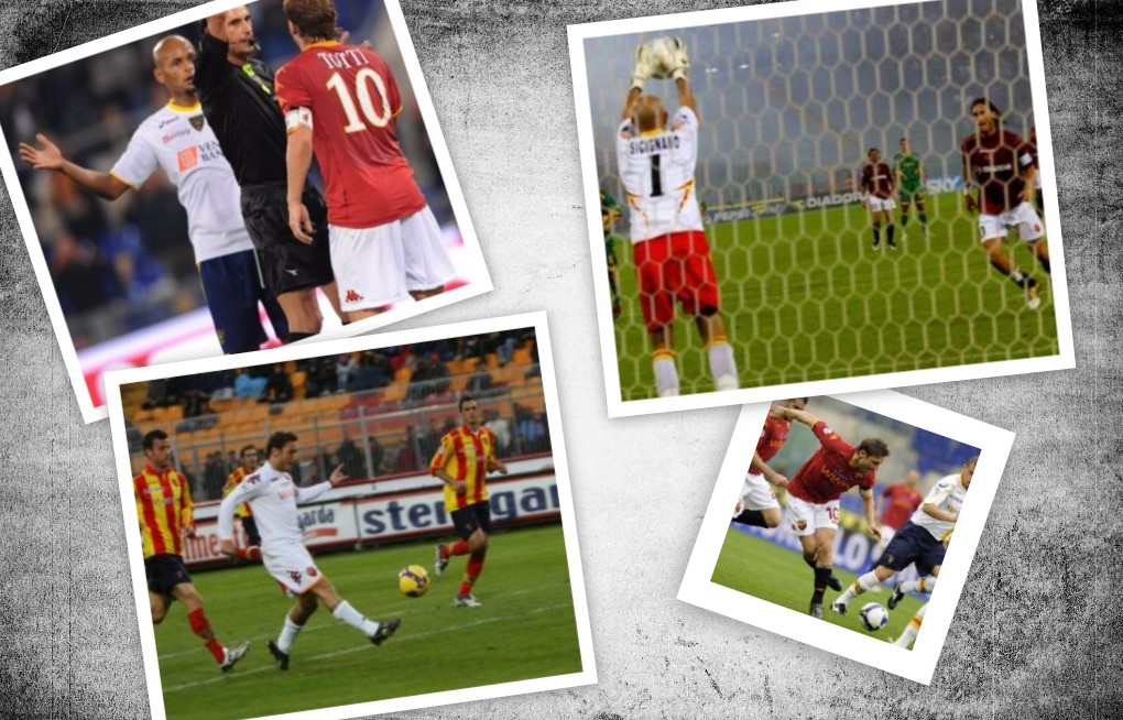Speciale Francesco Totti – Sfide, gol ed emozioni contro il Lecce