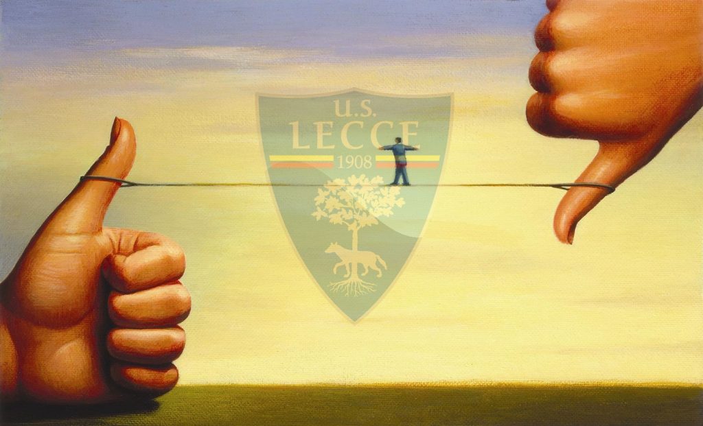 IL LECCE VISTO DA LONTANO- Tutto un equilibrio sopra la follia