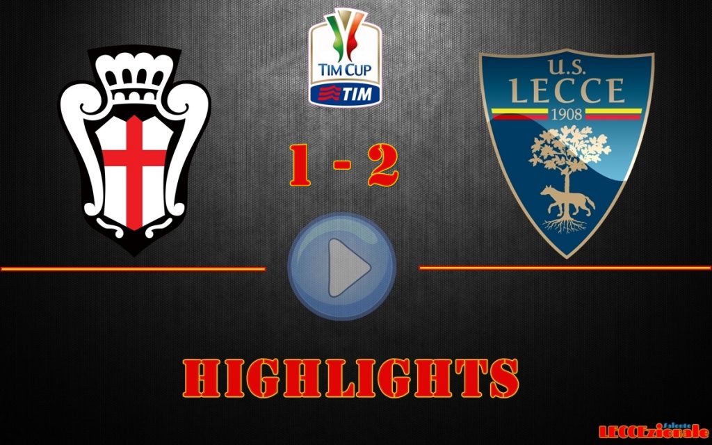 Pro Vercelli-Lecce 1-2, gli highlights