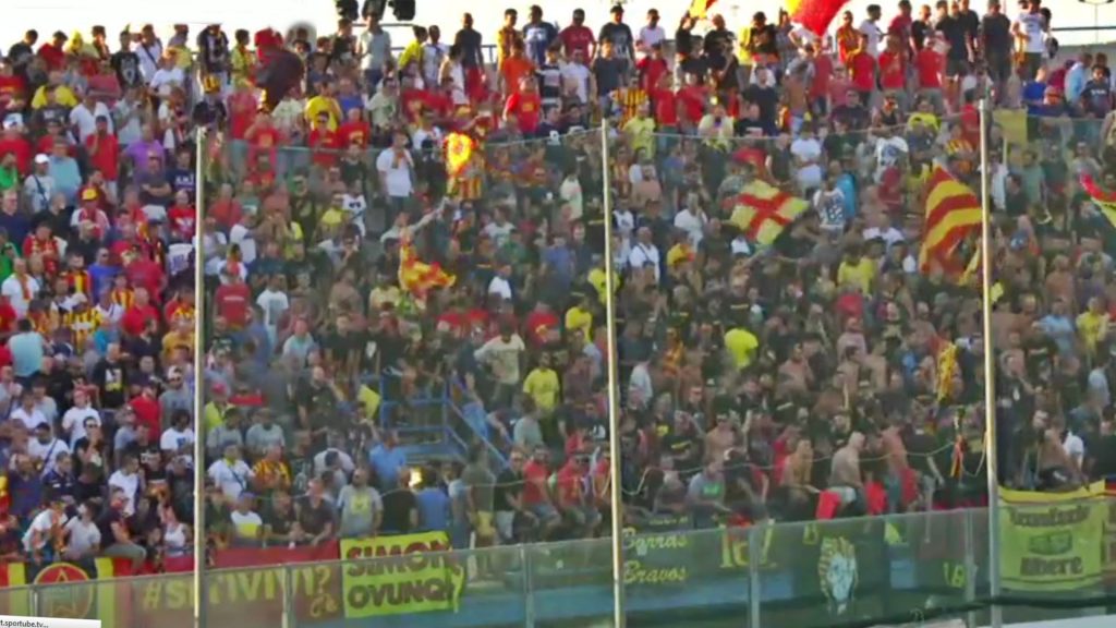 Il Lecce allo “Zini” scortato da 3.000 tifosi