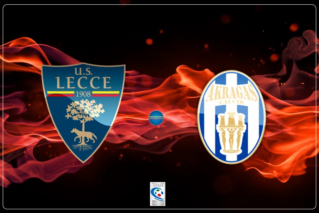 Lecce-Akragas, il tabellino