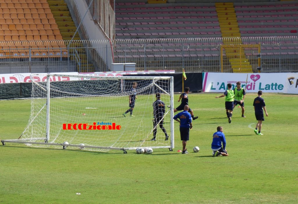 Lecce già al lavoro in vista della Juve Stabia