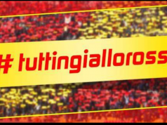 Allo stadio #tuttingiallorosso