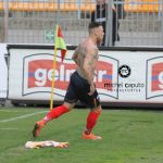 Matteo Di Piazza dopo gol al Catania