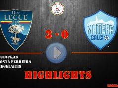 Lecce-Matera 3-0, gli highlights