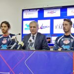 Meluso – Tabanelli – Saraniti in sala stampa