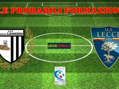 Sicula Leonzio-Lecce, le probabili formazioni