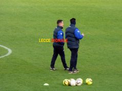 Il Lecce già al lavoro per la sfida di Coppa