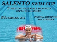 Federica Pellegrini in vasca nella “Salento Swim Cup”