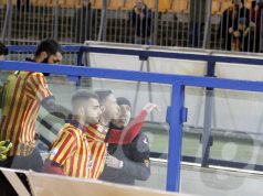 Caturano, battibecco con i tifosi che lo criticavano