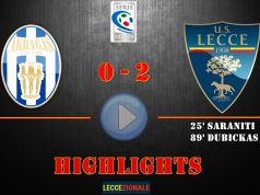 Akragas-Lecce 0-2, gli highlights